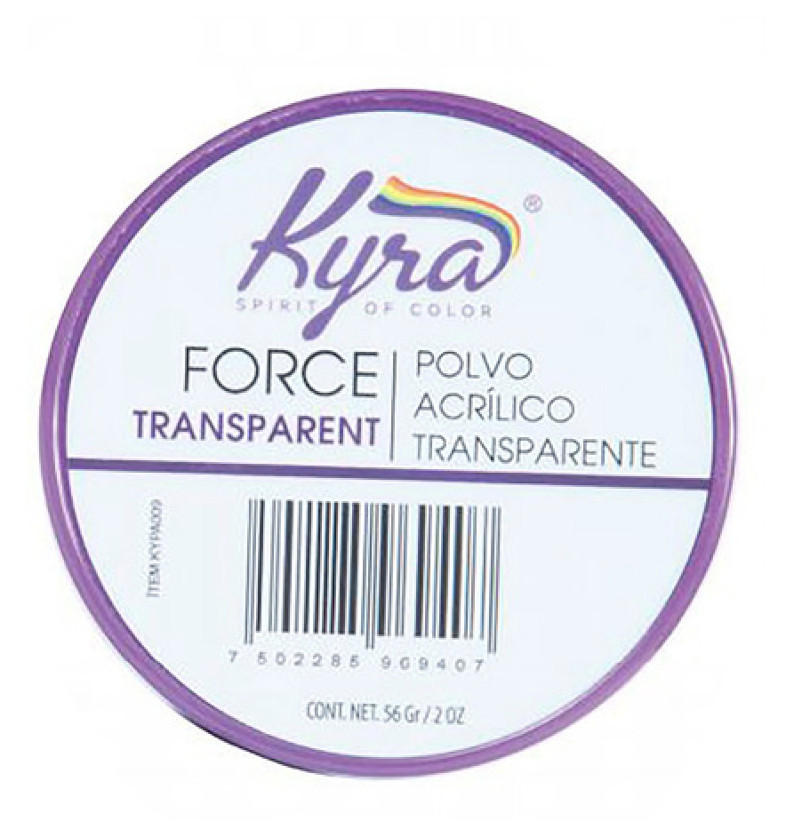 Kyra Spirit - Polvo Acrilico Transparente 2oz