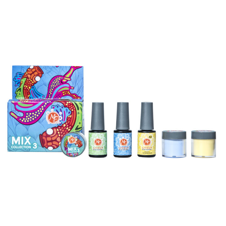 Mcnails- Mix Alebrijes 2 Esmalte &amp; Polvo Acrilico (copia)