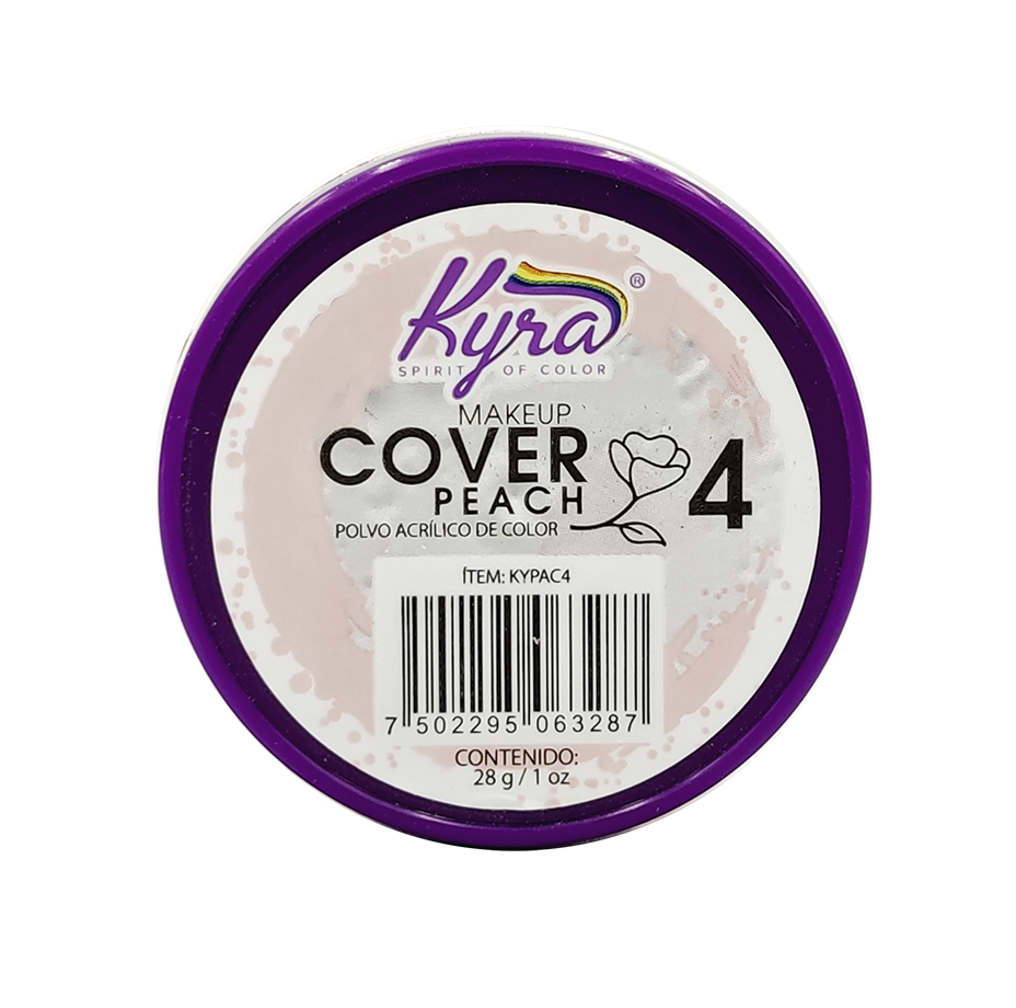 Kyra Spirit - Acrilico Makeup Cover Peach #4 56grs