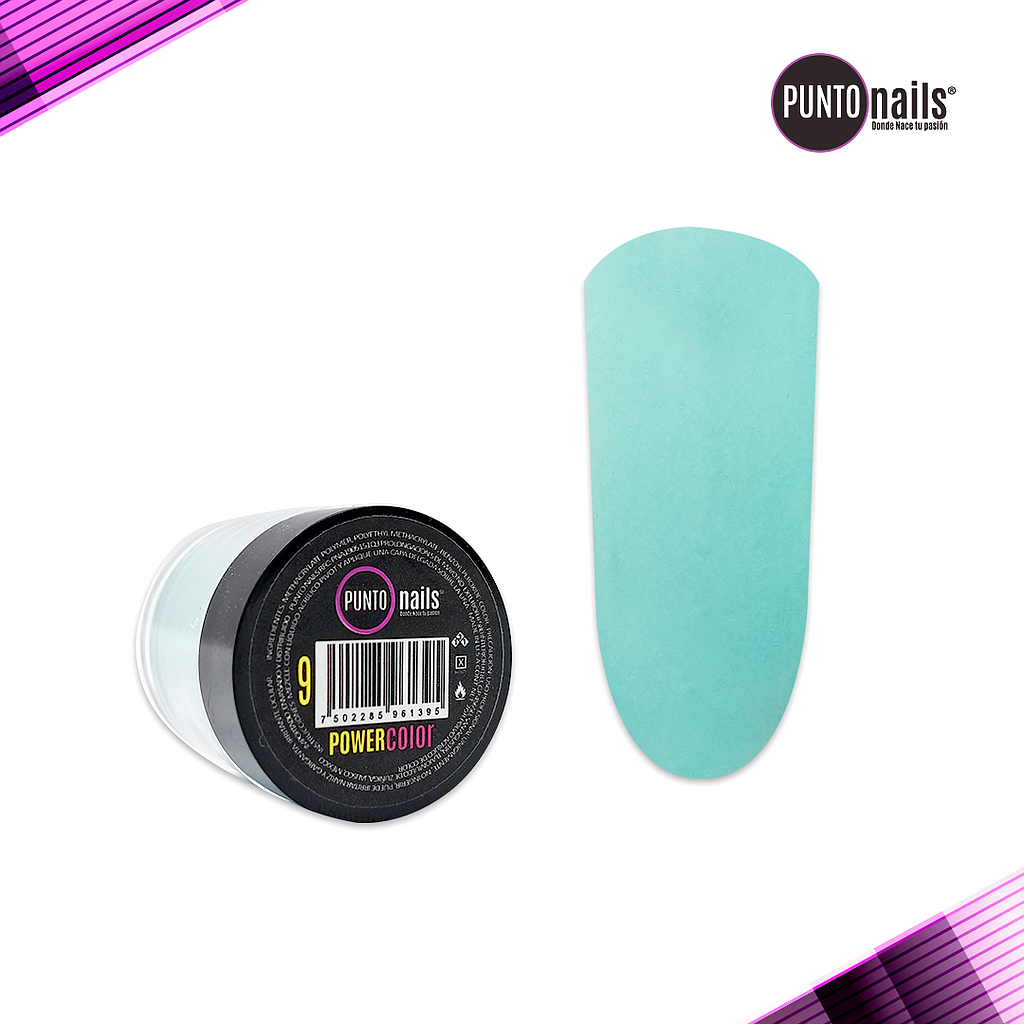 Punto Nails - Polvo Acrilico Power Color #09