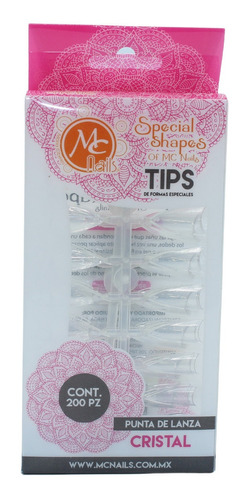 Mcnails - Tips Tree Sistem Cristal 200