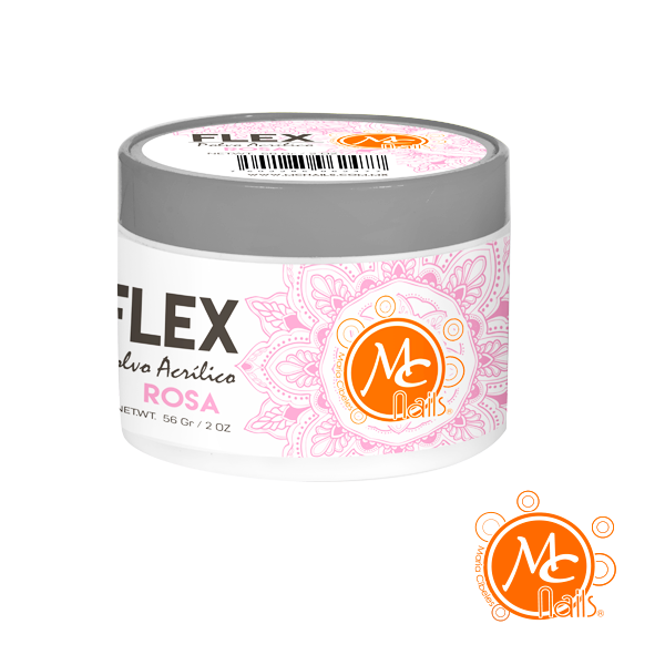 Mcnails - Polvo Acrilico Flex Rosa 2oz