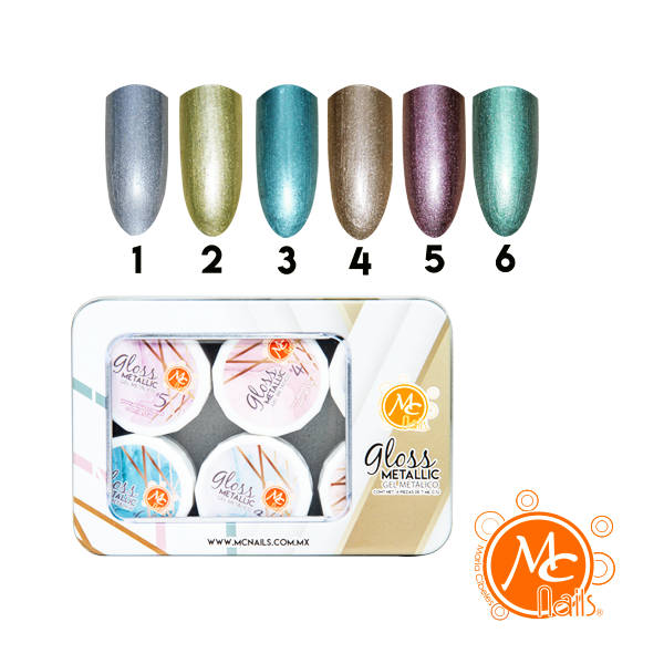 Mcnails - Colección Gloss Metallic