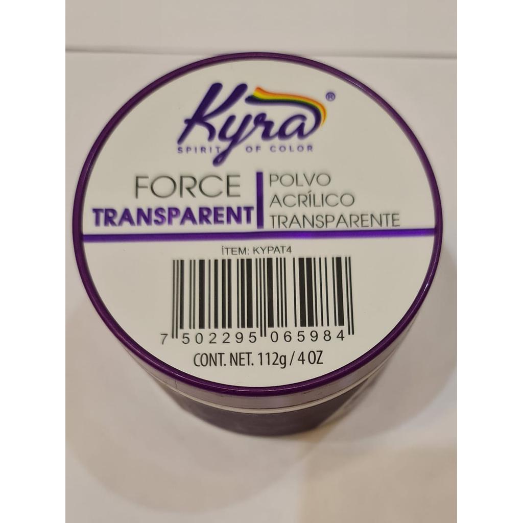 Kyra Spirit - Polvo Acrilico Transparente 4oz