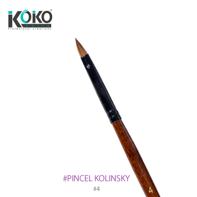 Koko Nails - Brush kolinsky # 4