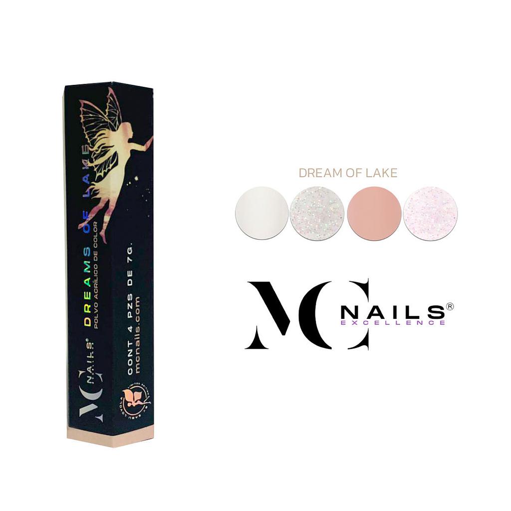 Mcnails- Acrilico 4 pzs de 7gr Dreams Of Lake