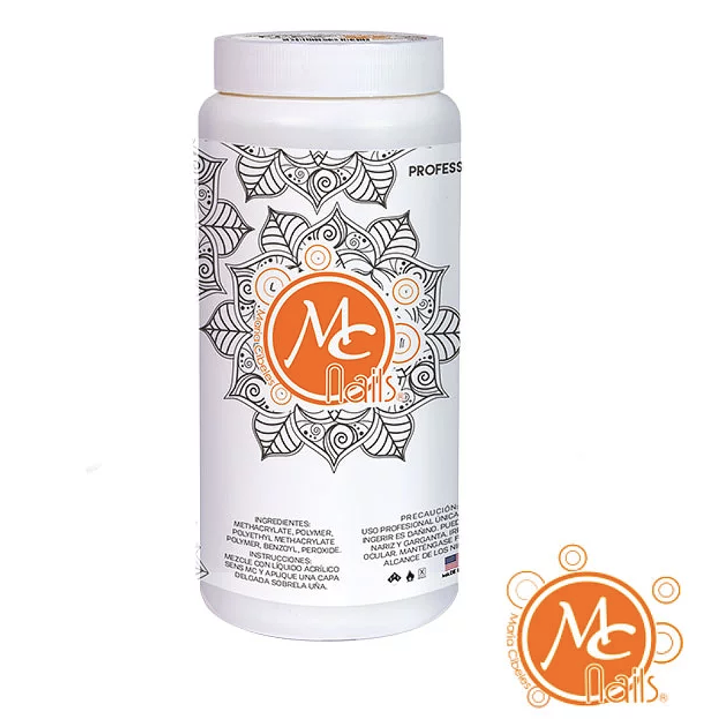 Mc Nails - Flex Polvo Acrilico Blanco 448gr