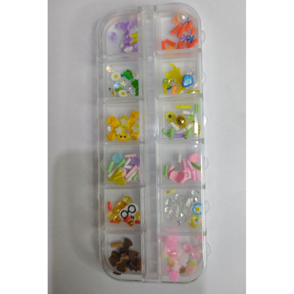 Figuras Para Uñas Mix