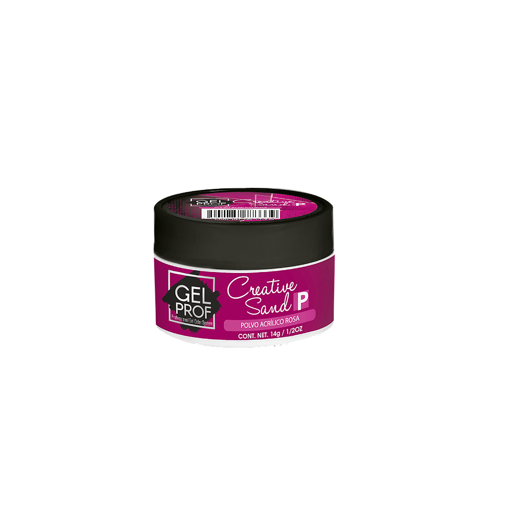 GEL PROF - Polvo Acrilico Rosa 14 Gr