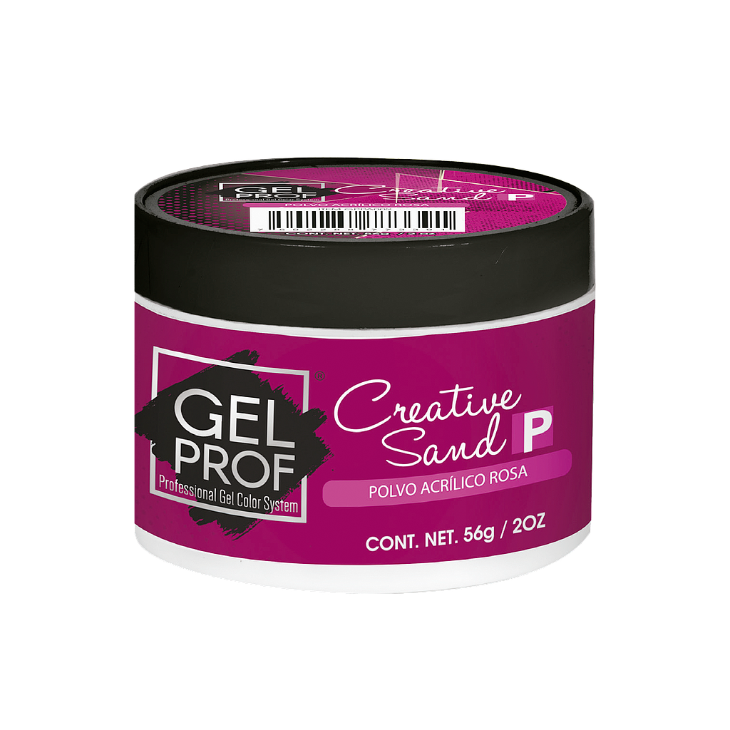 GEL PROF - Polvo Acrilico Rosa 56Gr