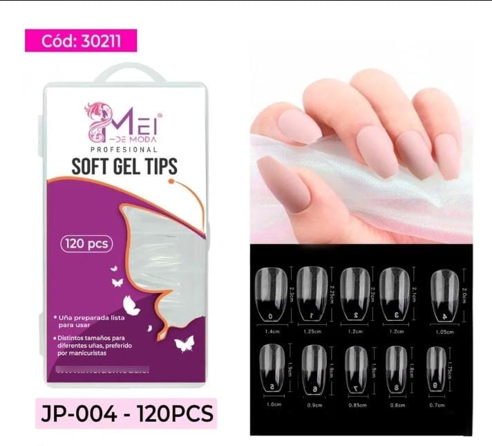 Tips Soft Gel 120 Pcs