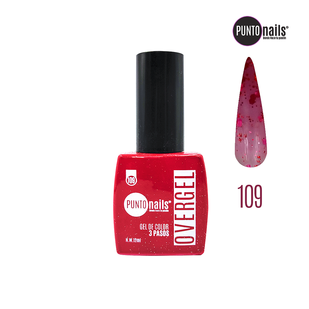 Punto Nails - Overgel 3 Pasos 109 12 ML