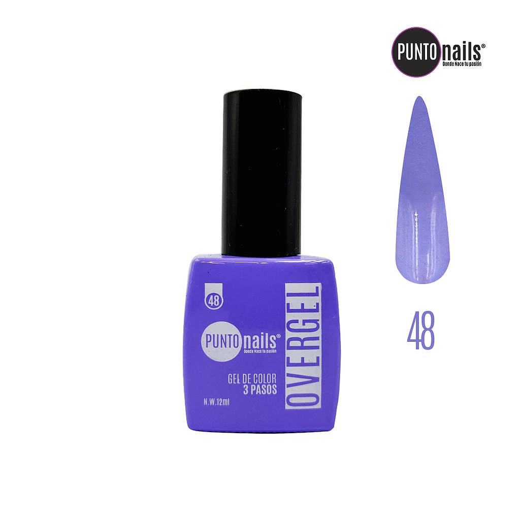 Punto Nails - Overgel 3 Pasos 48 12 ML