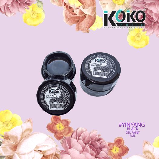 Koko Nails - Gel Painting  NEGRO 7 GRS