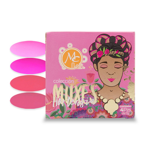 Mcnails- Coleccion Acrilico Muxes Hortensia