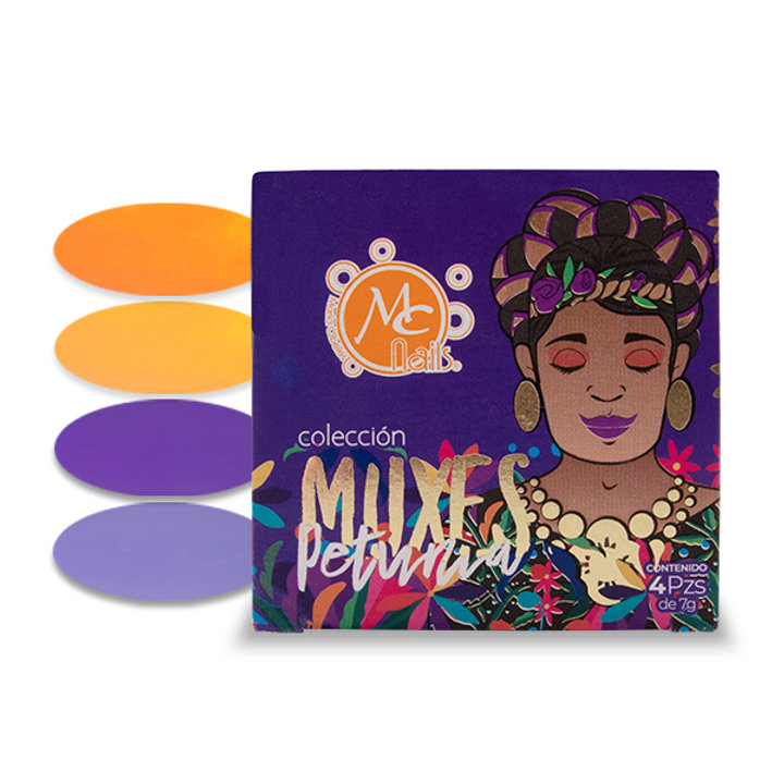 Mcnails- Coleccion Acrilico Muxes Petunia