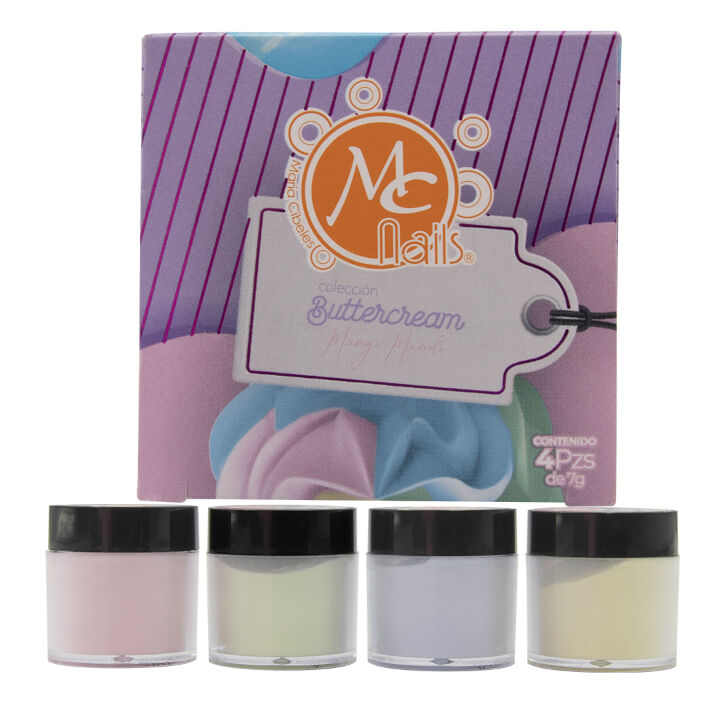 Mcnails- Coleccion Acrilico Buttercream