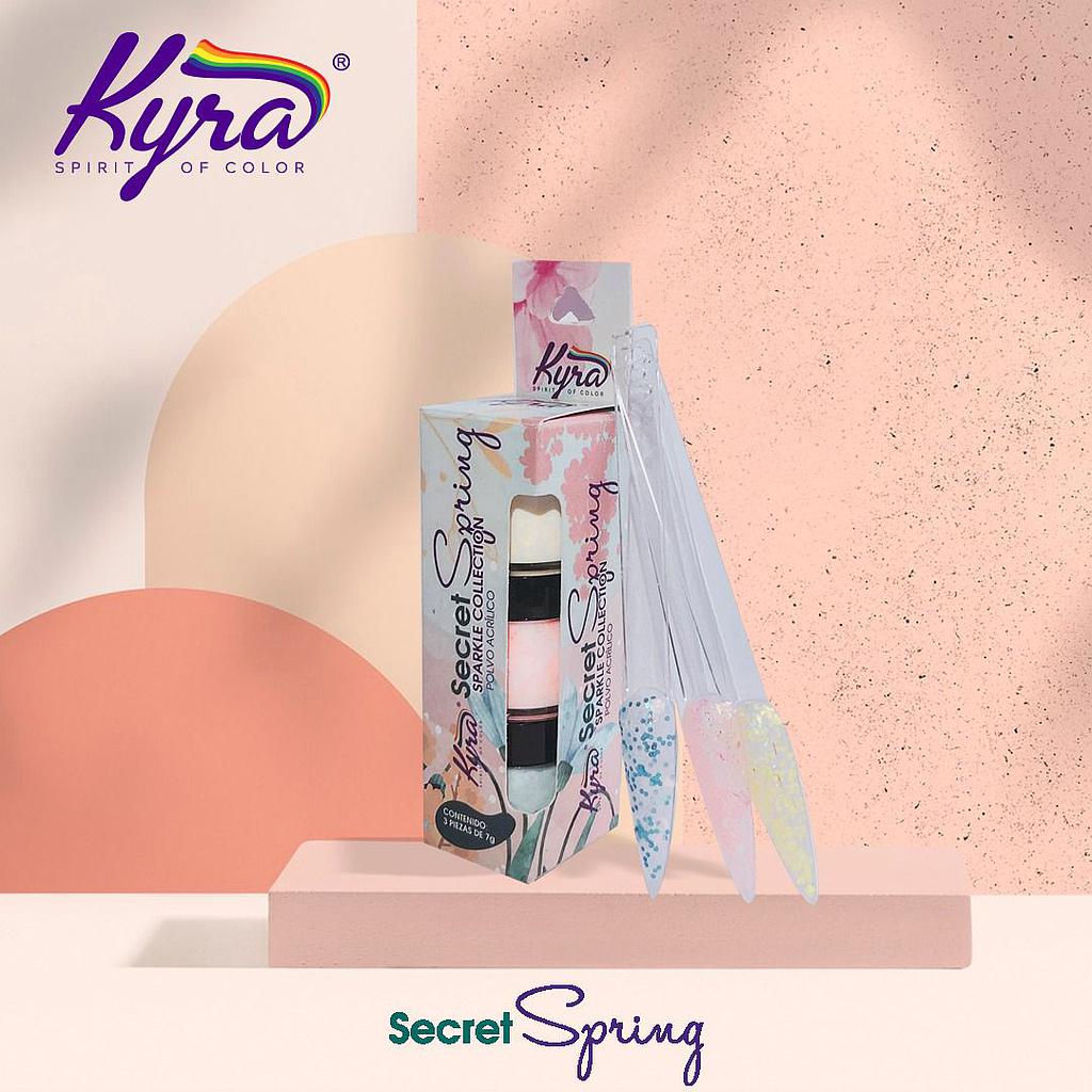 Kyra Spirit - SECRET SPRING  3 POLVO ACRILICOS