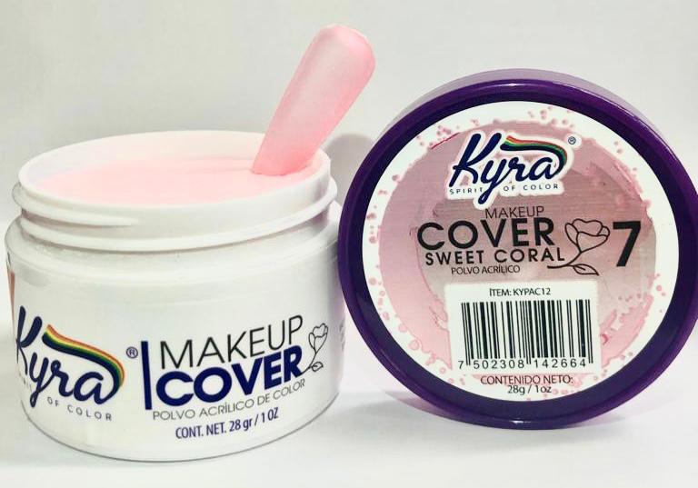 Kyra Spirit - Acrilico Makeup Cover Sweet Coral 28Grs #7