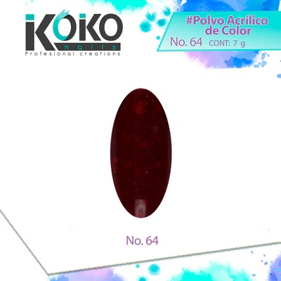Koko - Polvo Acrilico 7gr Nº64