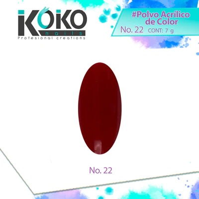 Koko - Polvo Acrilico 7gr Nº22