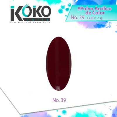 Koko - Polvo Acrilico 7gr Nº39