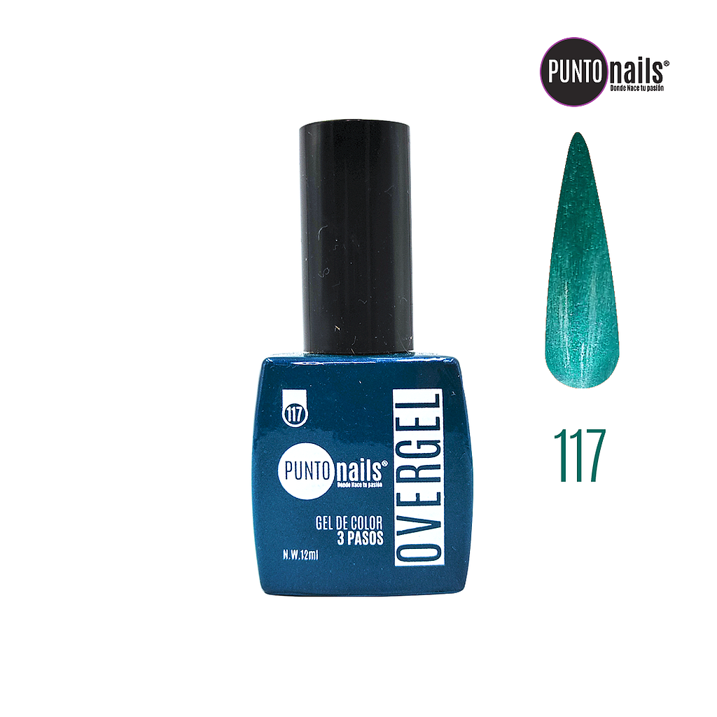 Punto Nails - Overgel 3 Pasos 117 12 ML