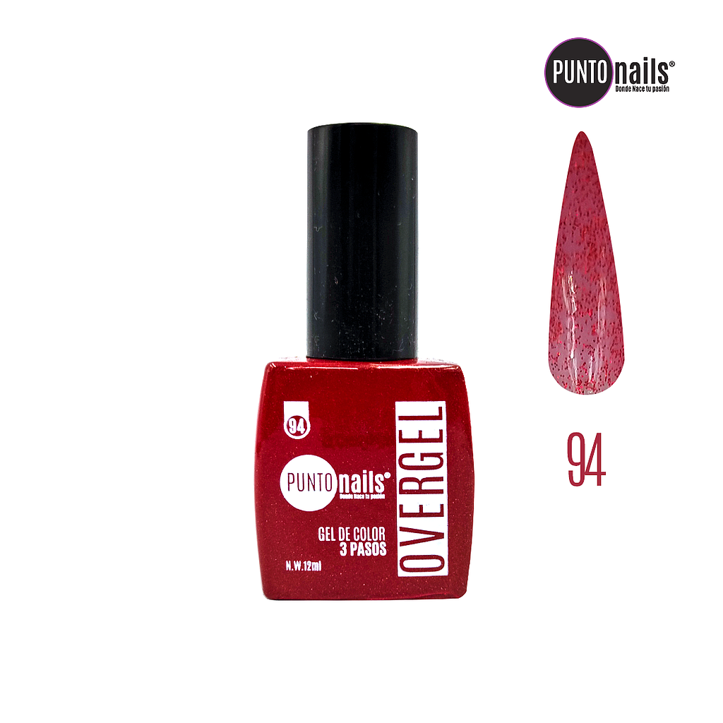 Punto Nails - Overgel 3 Pasos 94 12 ML