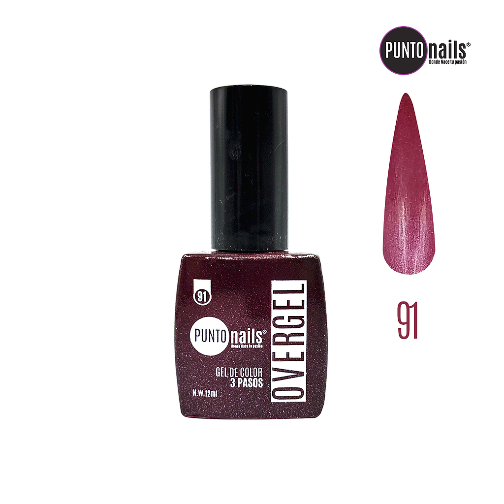 Punto Nails - Overgel 3 Pasos 91 12 ML