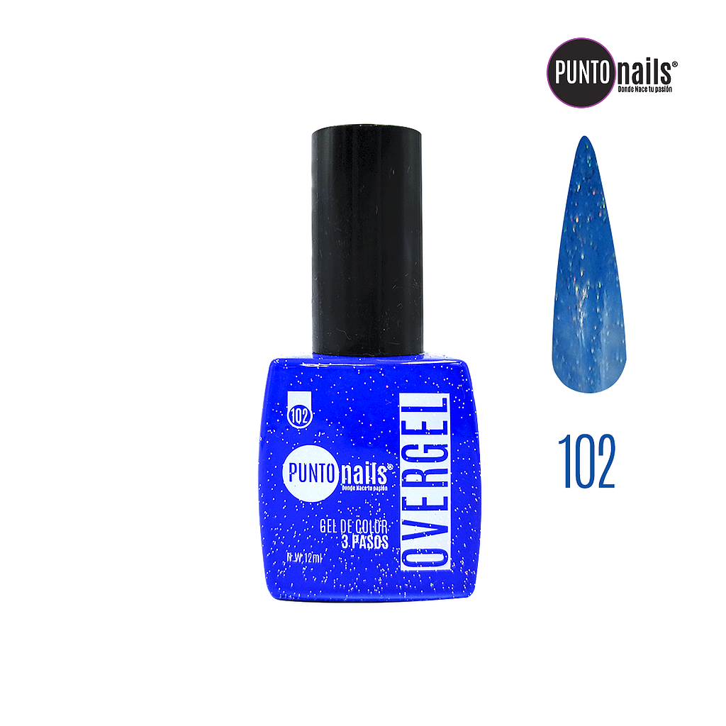 Punto Nails - Overgel 3 Pasos 102 12ML