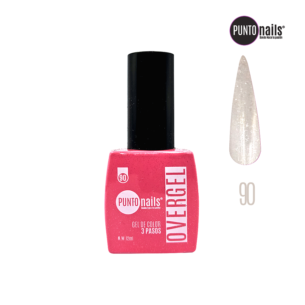 Punto Nails - Overgel 3 Pasos 90 12 ML