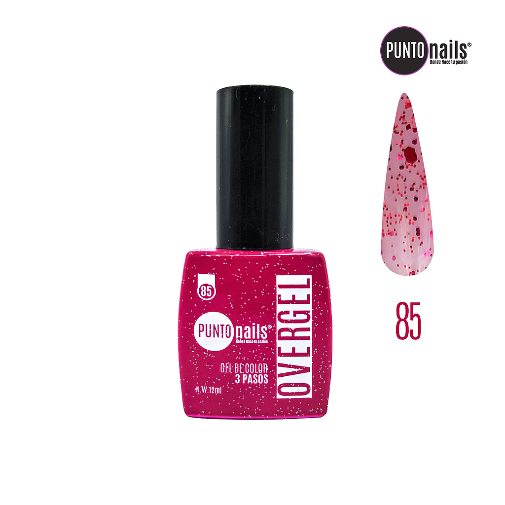 Punto Nails - Overgel 3 Pasos 85 12 ML