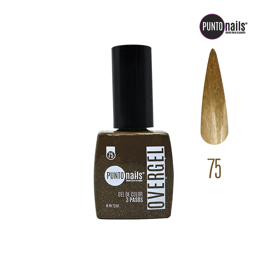 Punto Nails - Overgel 3 Pasos 75 12 ML