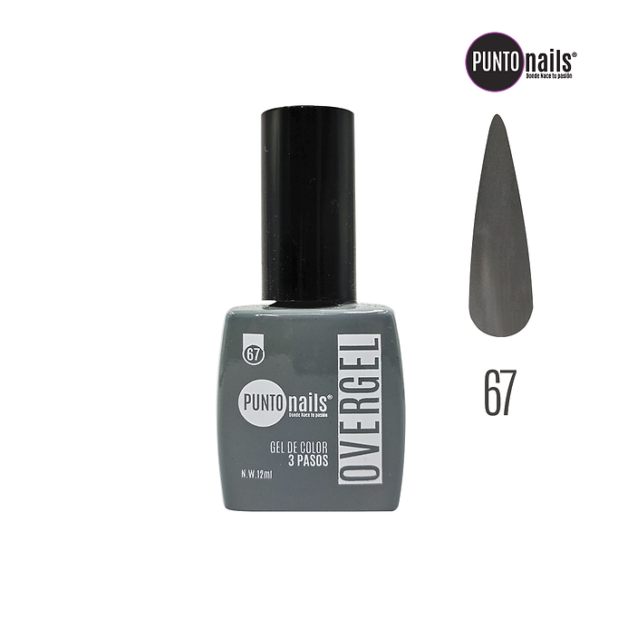 Punto Nails - Overgel 3 Pasos 67 12 ML