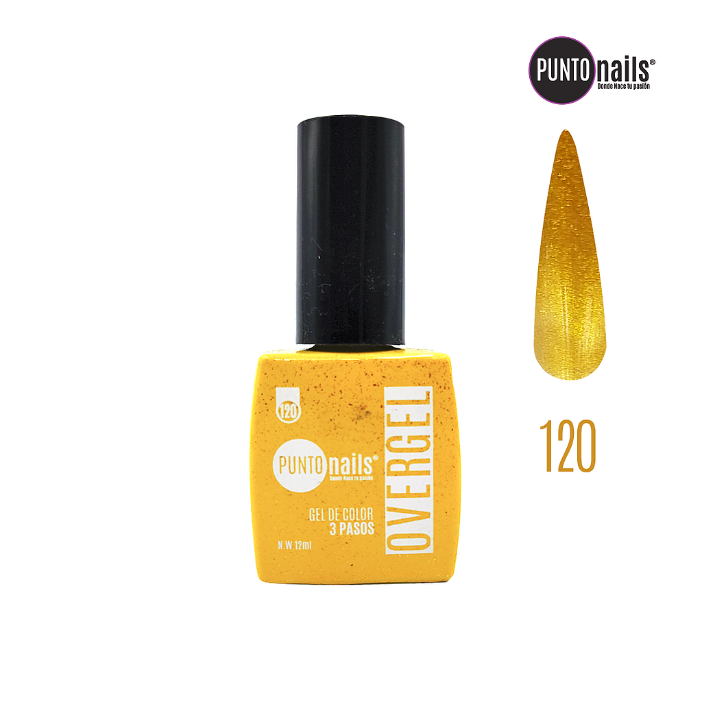 Punto Nails - Overgel 3 Pasos 120 12 ML