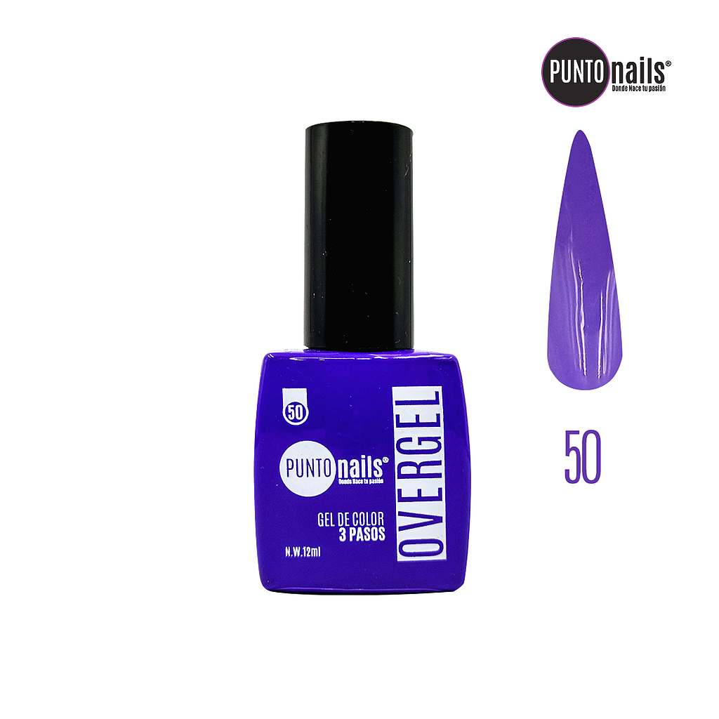 Punto Nails - Overgel 3 Pasos 50 12 ML