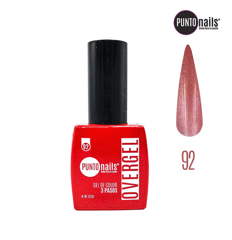 Punto Nails - OVERGEL 3 Pasos 92 12 ML