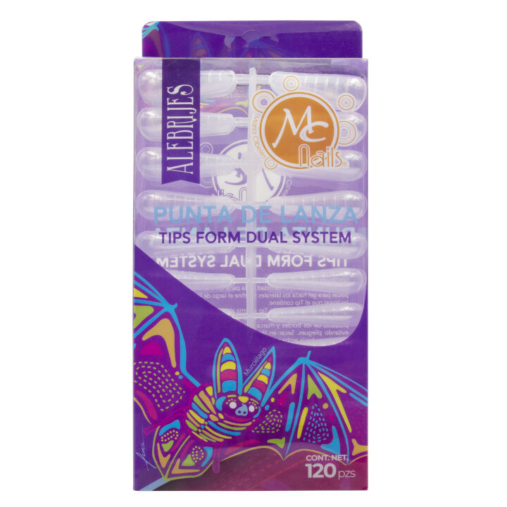 Mcnails - Tips Dual System Punta Lanza 120Pz