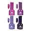 COLORFUL Collection GEL “B” Beautiful purple 4pz de 12ml c/u