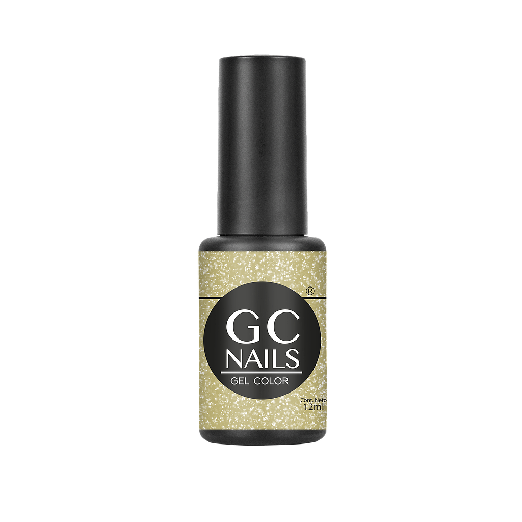 Gcnails - Esmalte Gel 99 Oro Glitter