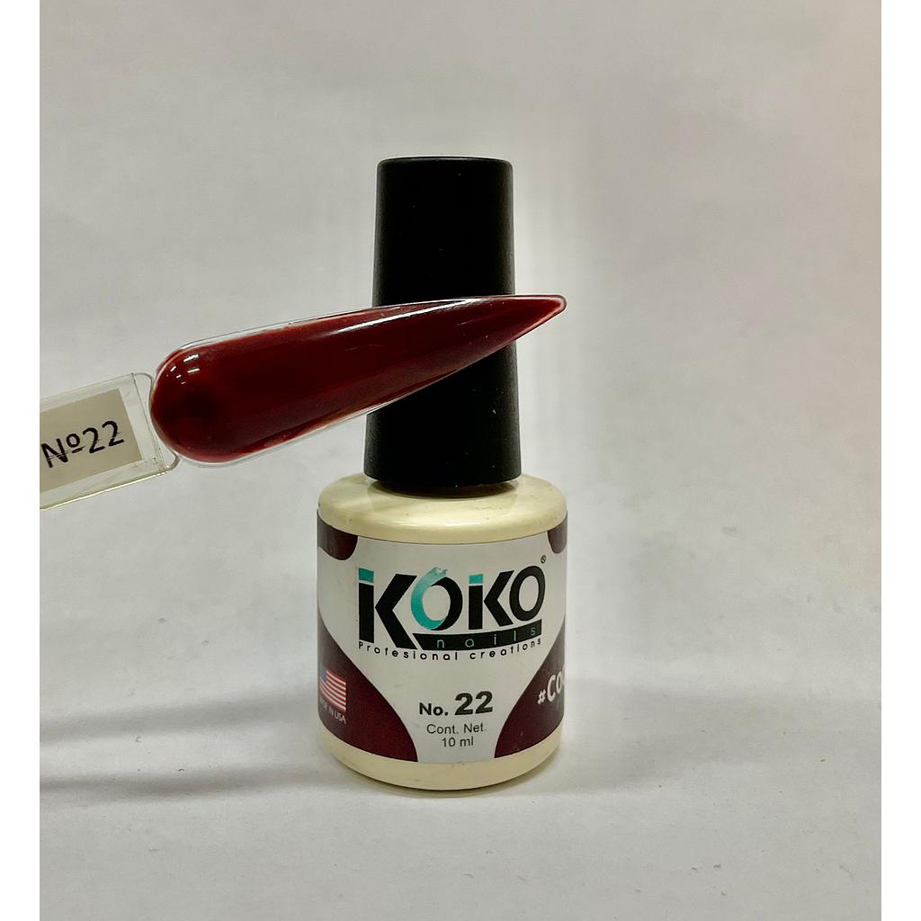 Koko Nails - Esmalte Gel 22