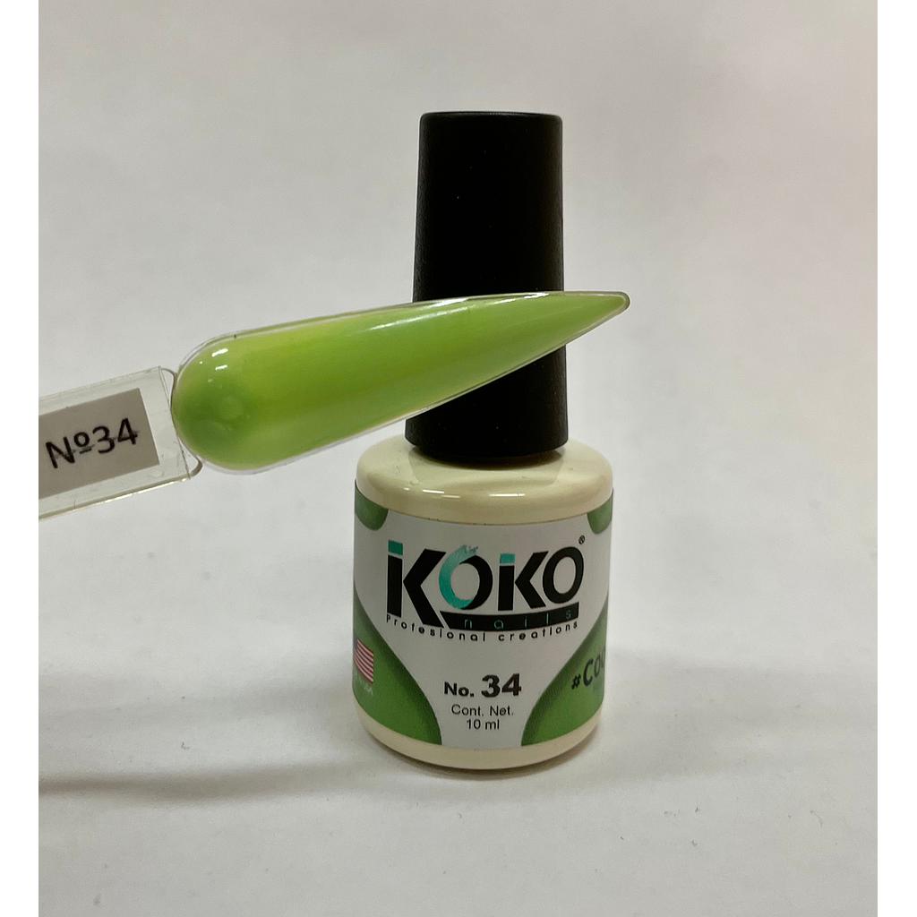 Koko Nails - Esmalte Gel 34