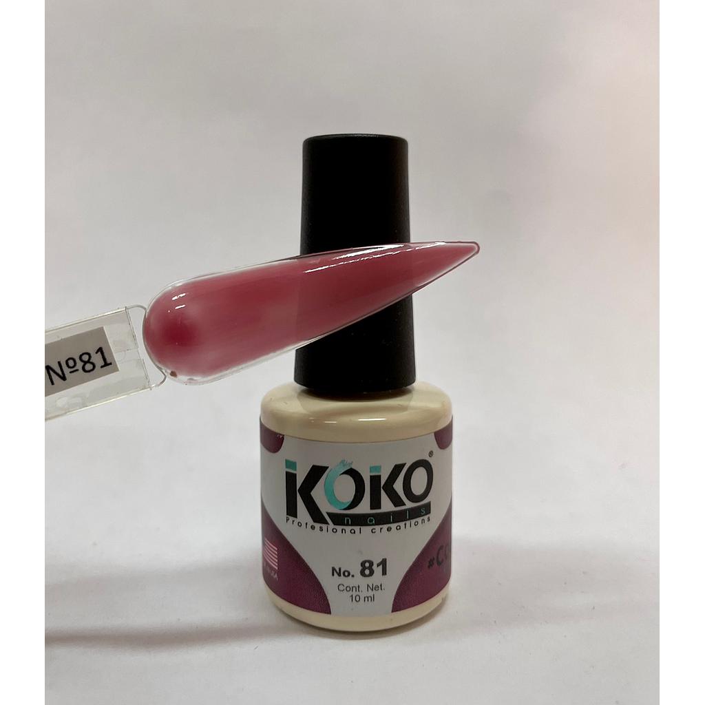 Koko Nails - Esmalte Gel 81